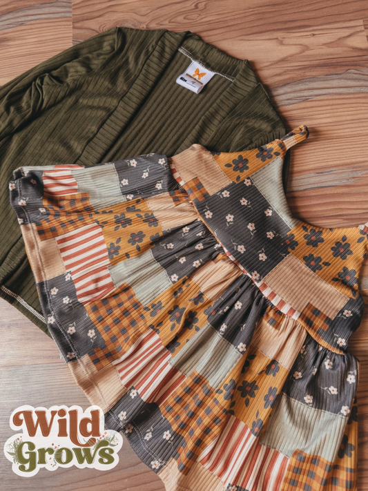 4T Cami Peplum w/Cardigan